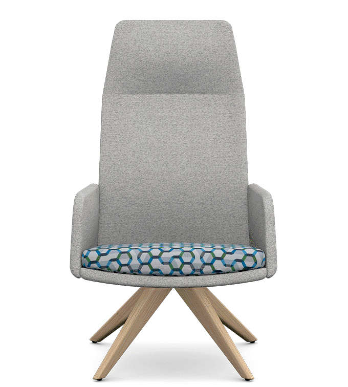 rotating chair graphic